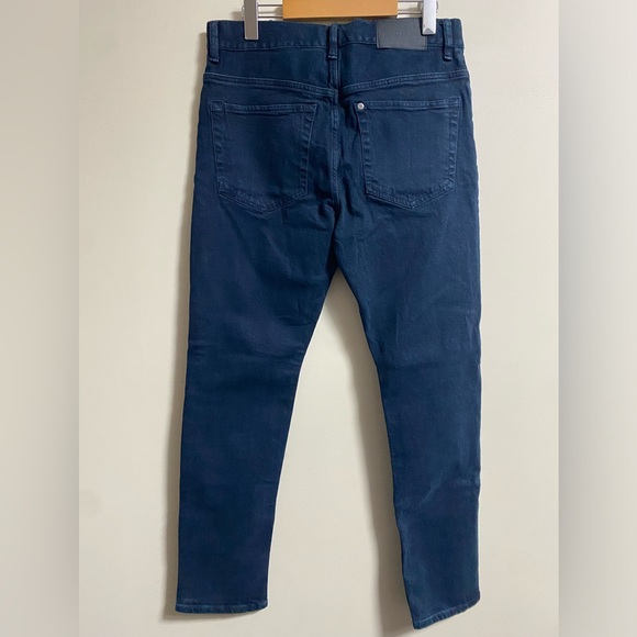 H&M &Denim Men's Dark Blue Slim Fit Jeans Size 32x30 - Picture 2 of 3